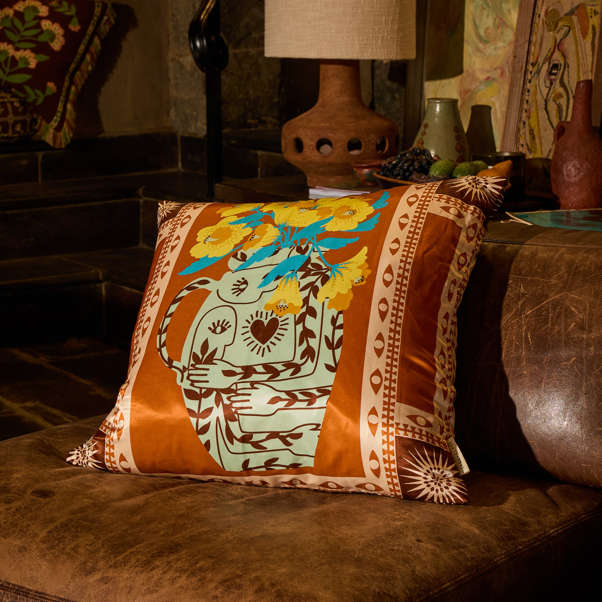 Cleo Cushion - Sable Feather Insert