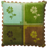 Bonny Reversible Velvet Cushion - Tigers Eye Feather Insert