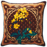 Marnie Velvet Cushion - Umber Feather Insert