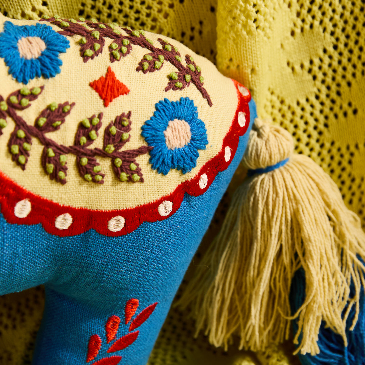 Dallas Embroidered Cushion