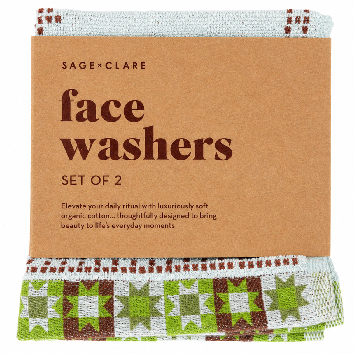 Bonny Face Washer Set - Fluorite