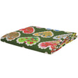 Loretta Cotton Sheets - Hunter Green Fitted Sheet / Cot