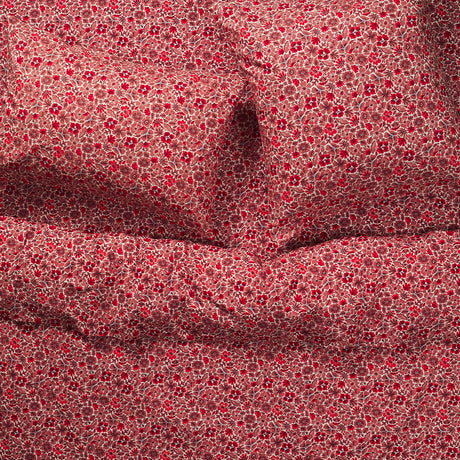Magnolia Cotton Sheets - Poppy Fitted Sheet / Cot