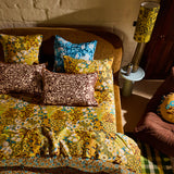 Sloane Cotton Sheets - Ochre Fitted Sheet / Cot