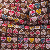 Loretta Cotton Sheets - Umber Fitted Sheet / Queen