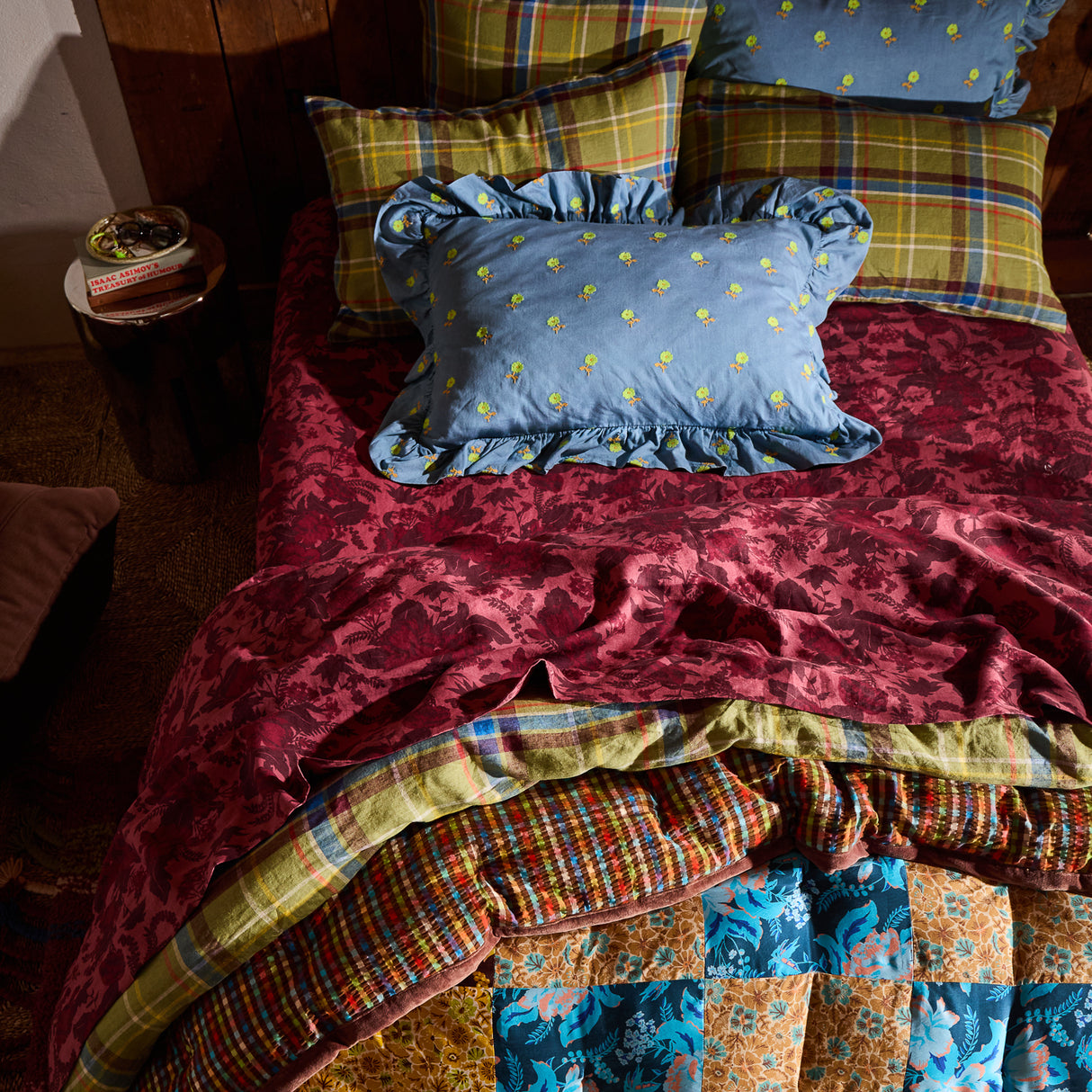 Sierra Linen Sheets - Terracotta Fitted Sheet / Queen