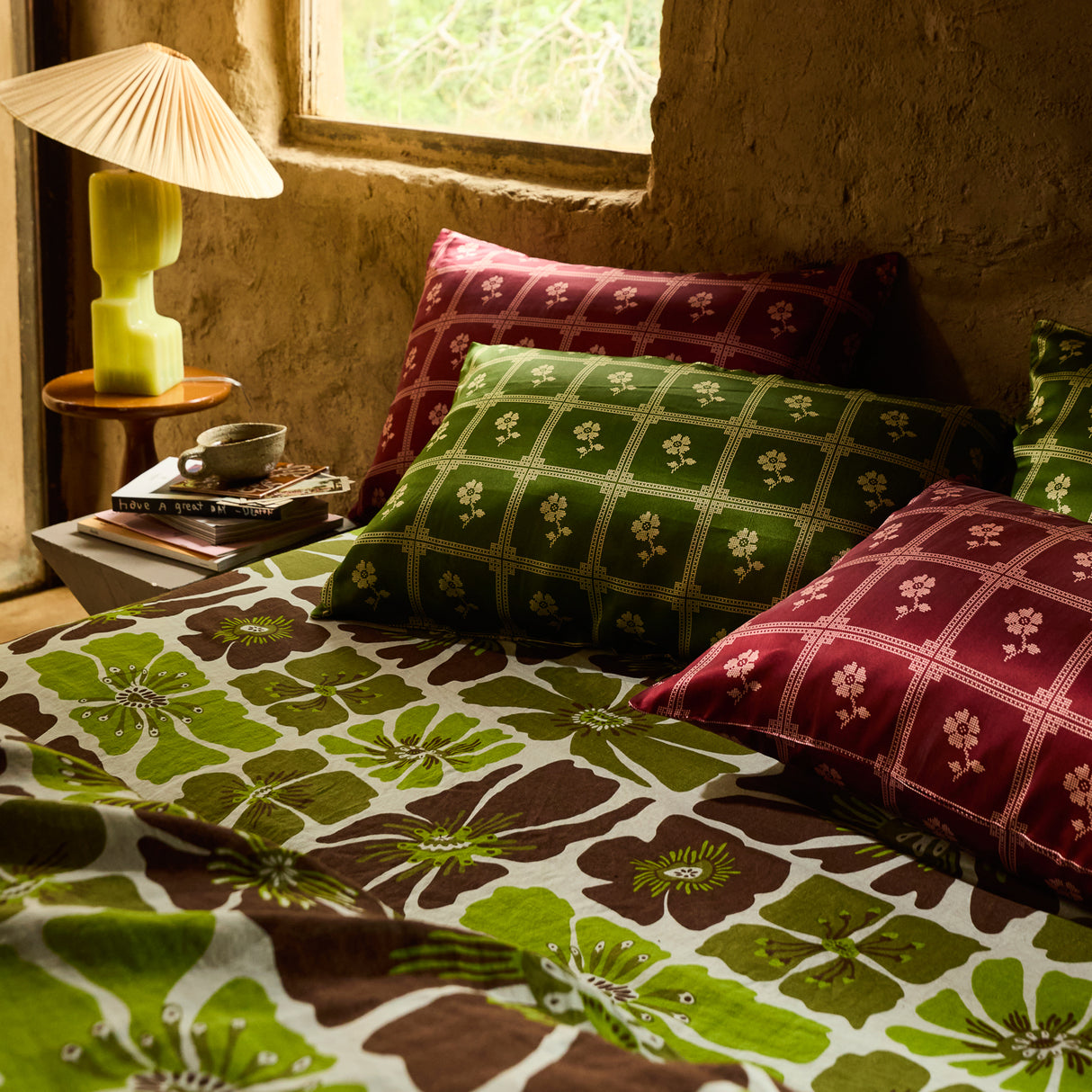 Jolene Linen Sheets - Fluorite Fitted Sheet / Queen