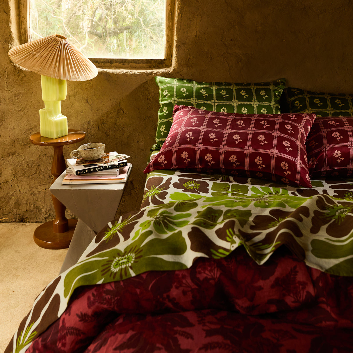 Jolene Linen Sheets - Fluorite Fitted Sheet / Queen