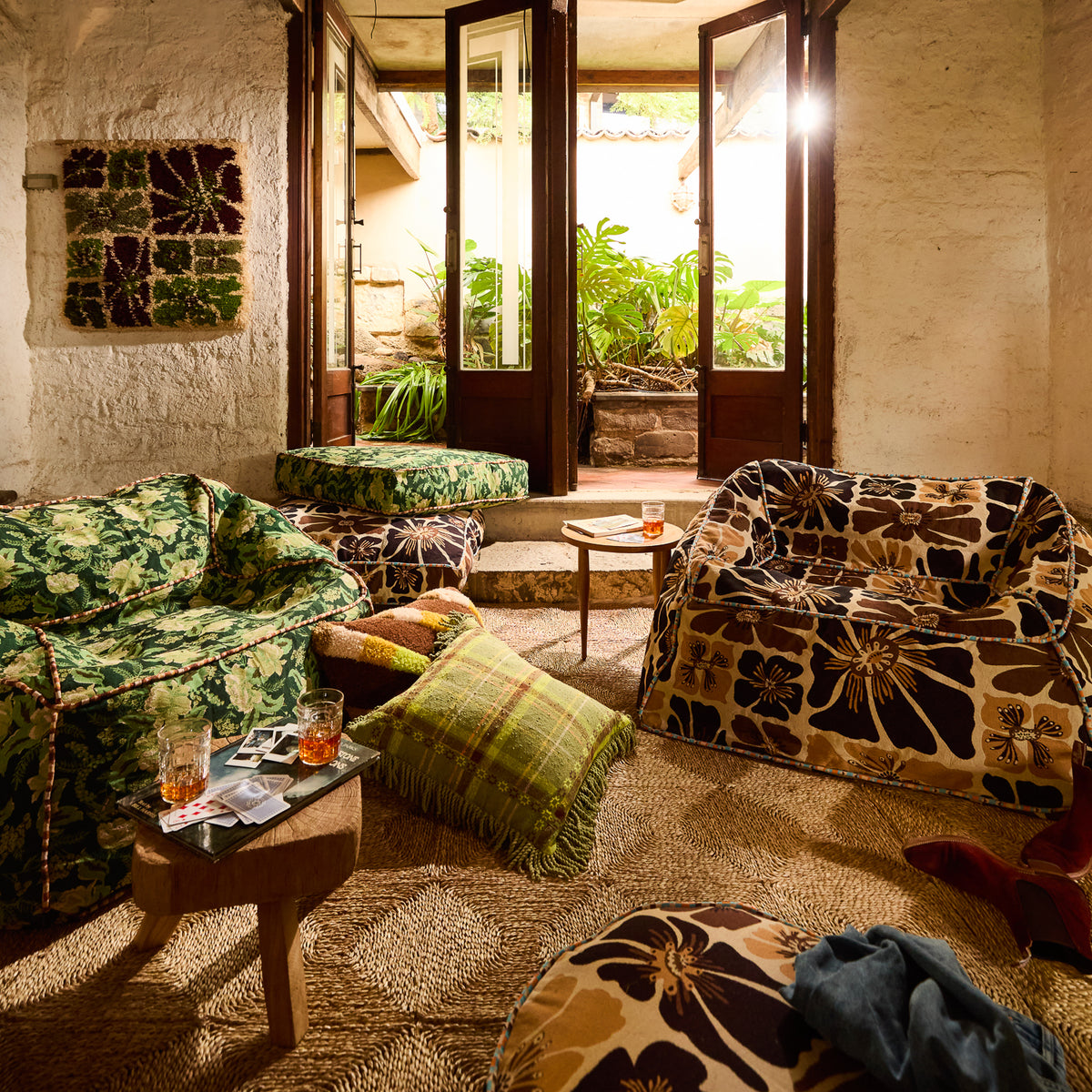 Sierra Jacquard Floor Cushion