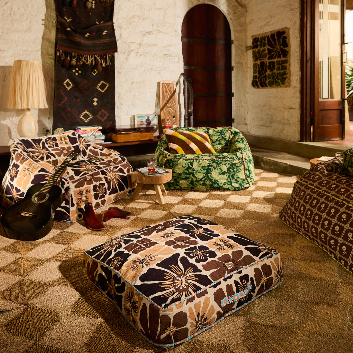Jolene Jacquard Floor Cushion