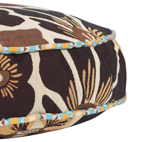 Jolene Jacquard Round Floor Cushion