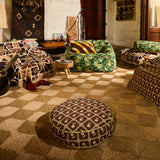 Bonny Jacquard Round Floor Cushion