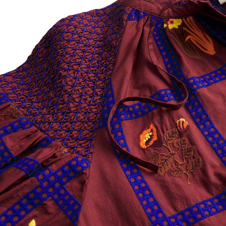 Florina Blouse - Rosewood XS