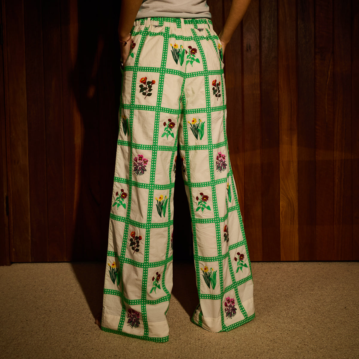 Florina Wide Leg Pant - Porcelain 6