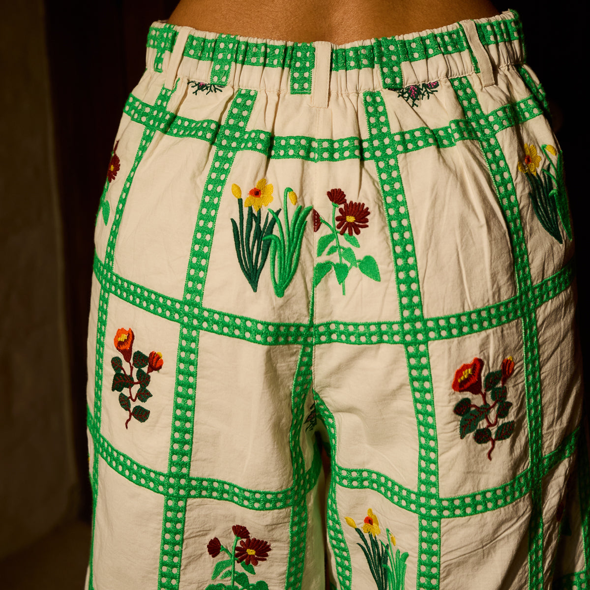 Florina Wide Leg Pant - Porcelain 6