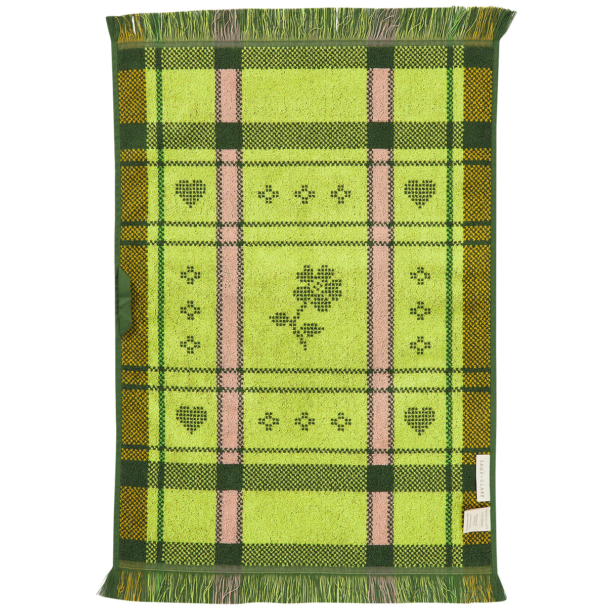 Josephine Hand Towel - Hunter Green