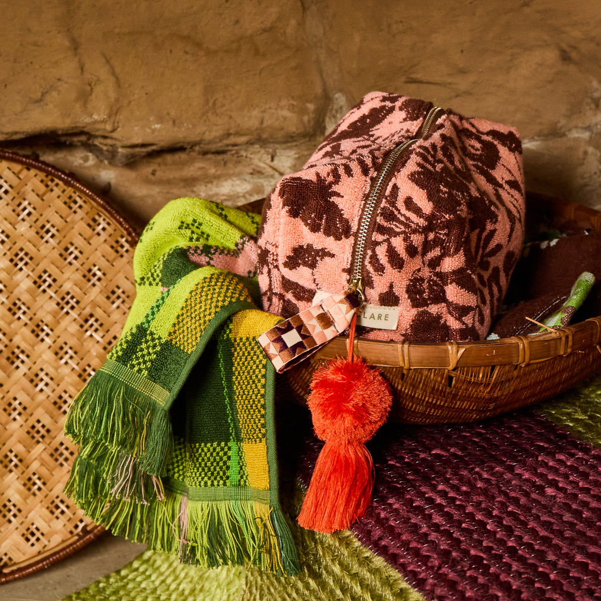 Josephine Hand Towel - Hunter Green