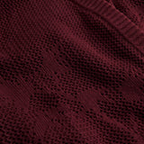 Aneta Knit Kimono - Rosewood XS