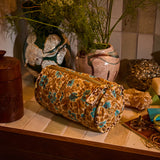 Magnolia Makeup Bag - Turquoise