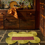 Neomi Jute Mat - Cactus Green