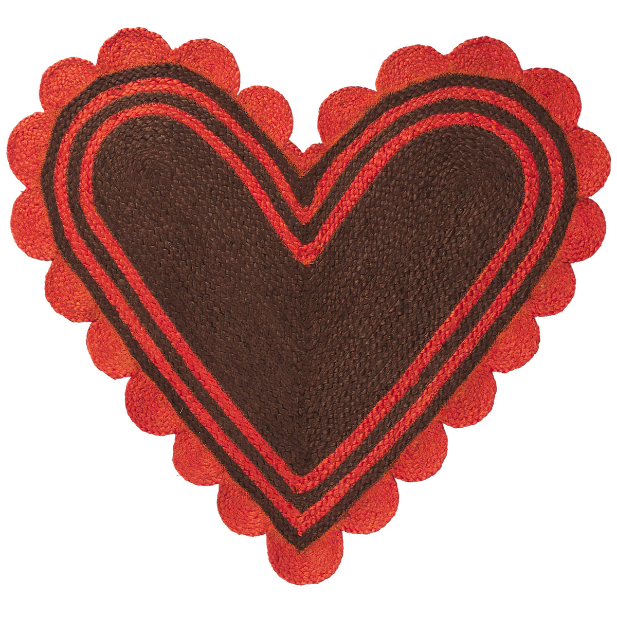 Mavis Jute Mat - Umber