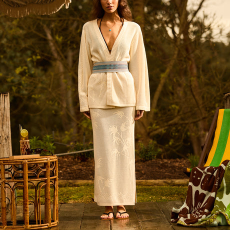 Aneta Knit Skirt - Moonlight XS