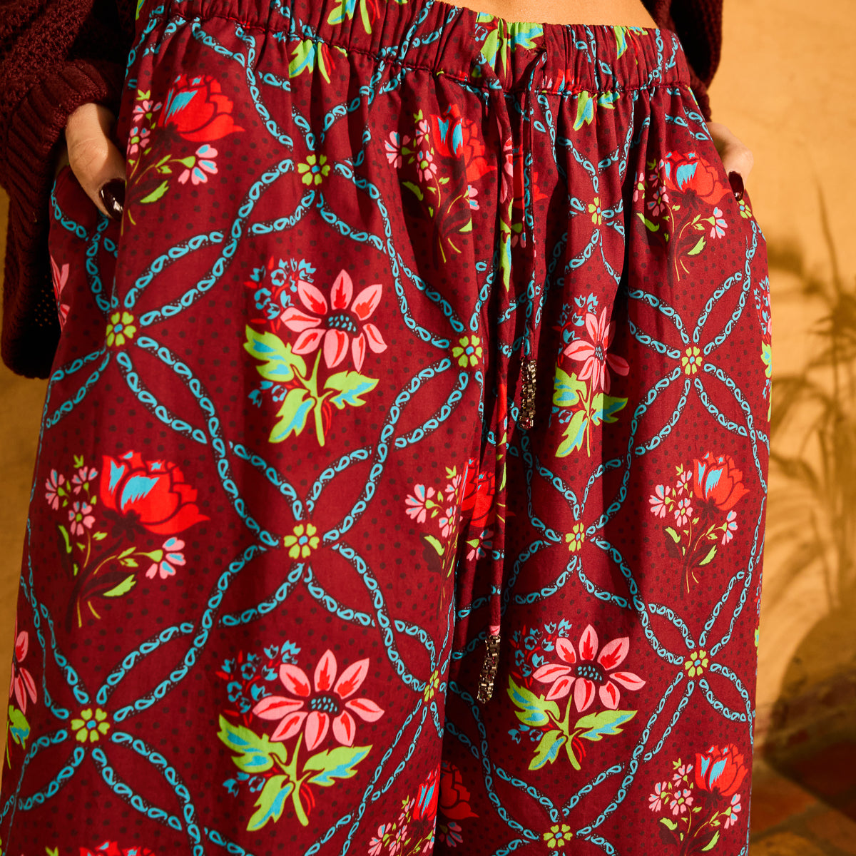Norali Wide Leg Pant - Sienna 6
