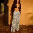 Norali Wide Leg Pant - Ecru 6