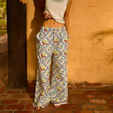 Norali Wide Leg Pant - Ecru 6