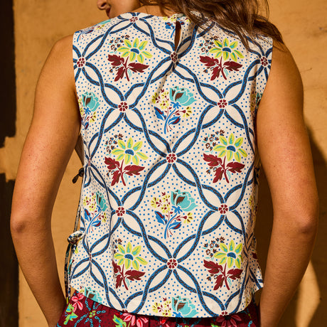 Norali Shell Top - Ecru 6