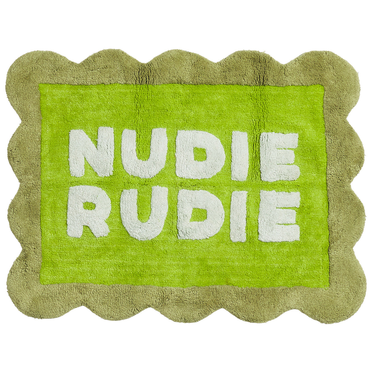 Romy Nudie Bath Mat - Cactus Green
