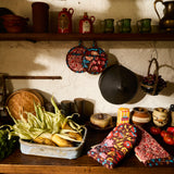 Magnolia Oven Mitt Set