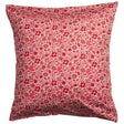 Magnolia Cotton Euro Pillowcase Set - Poppy