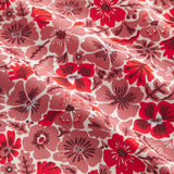 Magnolia Cotton Euro Pillowcase Set - Poppy