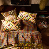 Sloane Cotton Euro Pillowcase Set - Umber