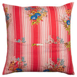 Dempsey Linen Euro Pillowcase Set - Poppy