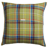 Frances Linen Euro Pillowcase Set - Moss