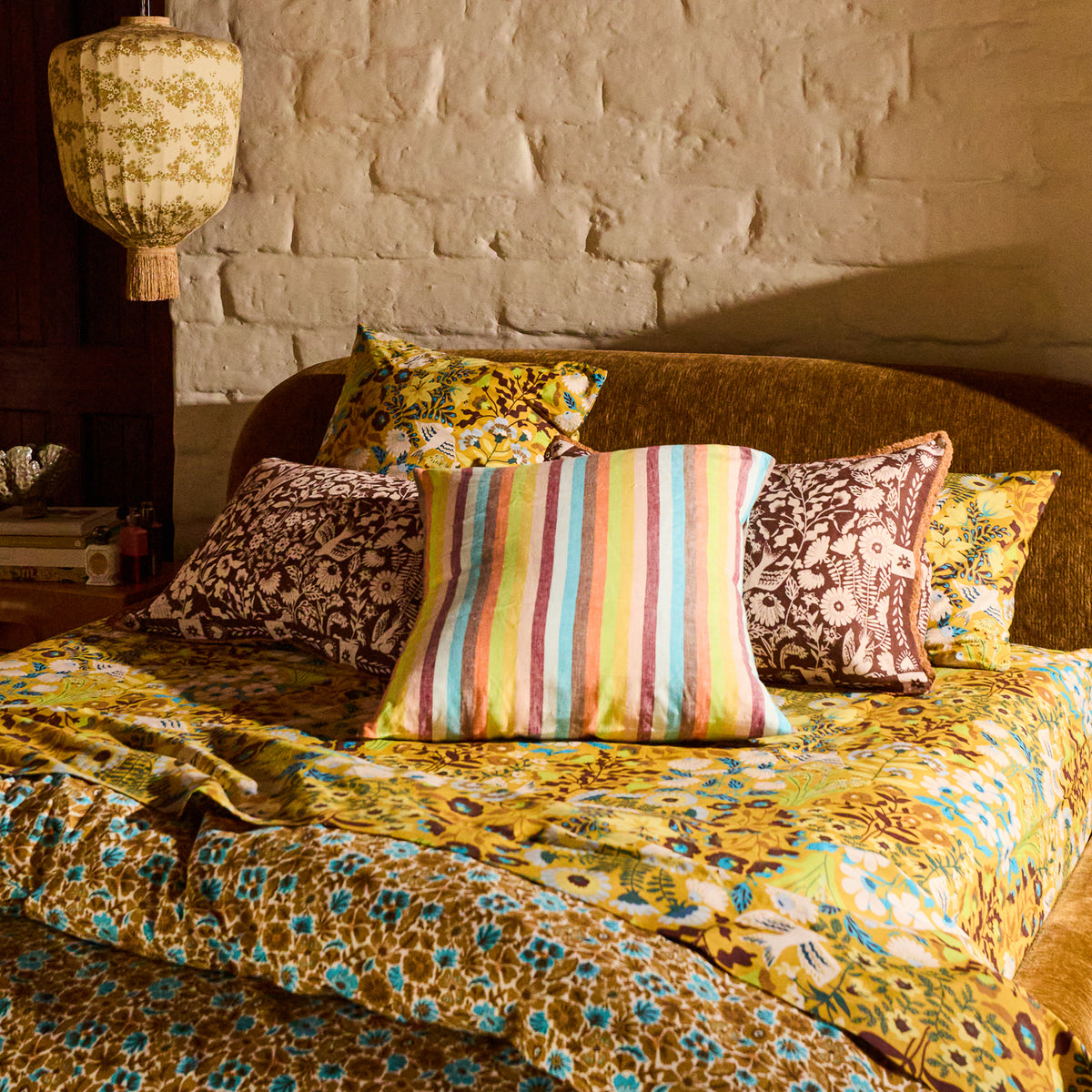 Tilda Linen Euro Pillowcase Set