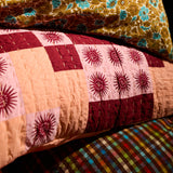 Abilene Patchwork Sham - Dahlia