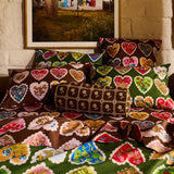 Loretta Cotton Pillowcase Set - Hunter Green Standard