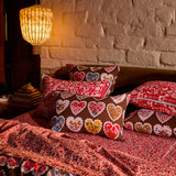 Loretta Cotton Pillowcase Set - Umber Standard