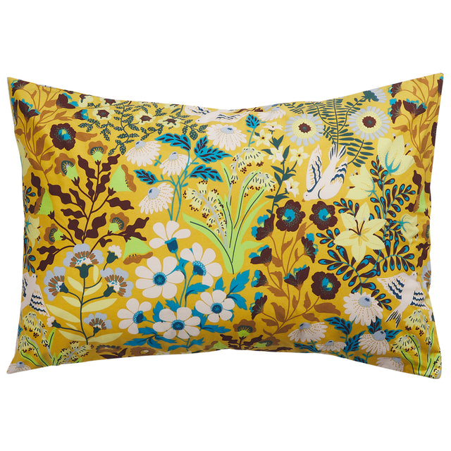 Sloane Cotton Pillowcase Set - Ochre Standard