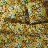 Sloane Cotton Pillowcase Set - Ochre Standard