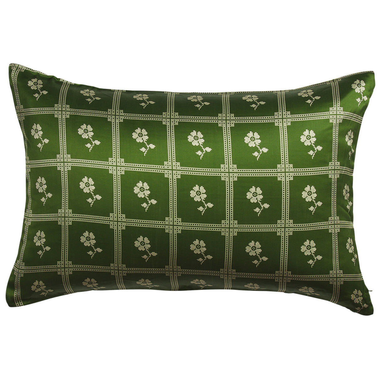 Bonny Silk Pillowcase - Hunter Green Standard