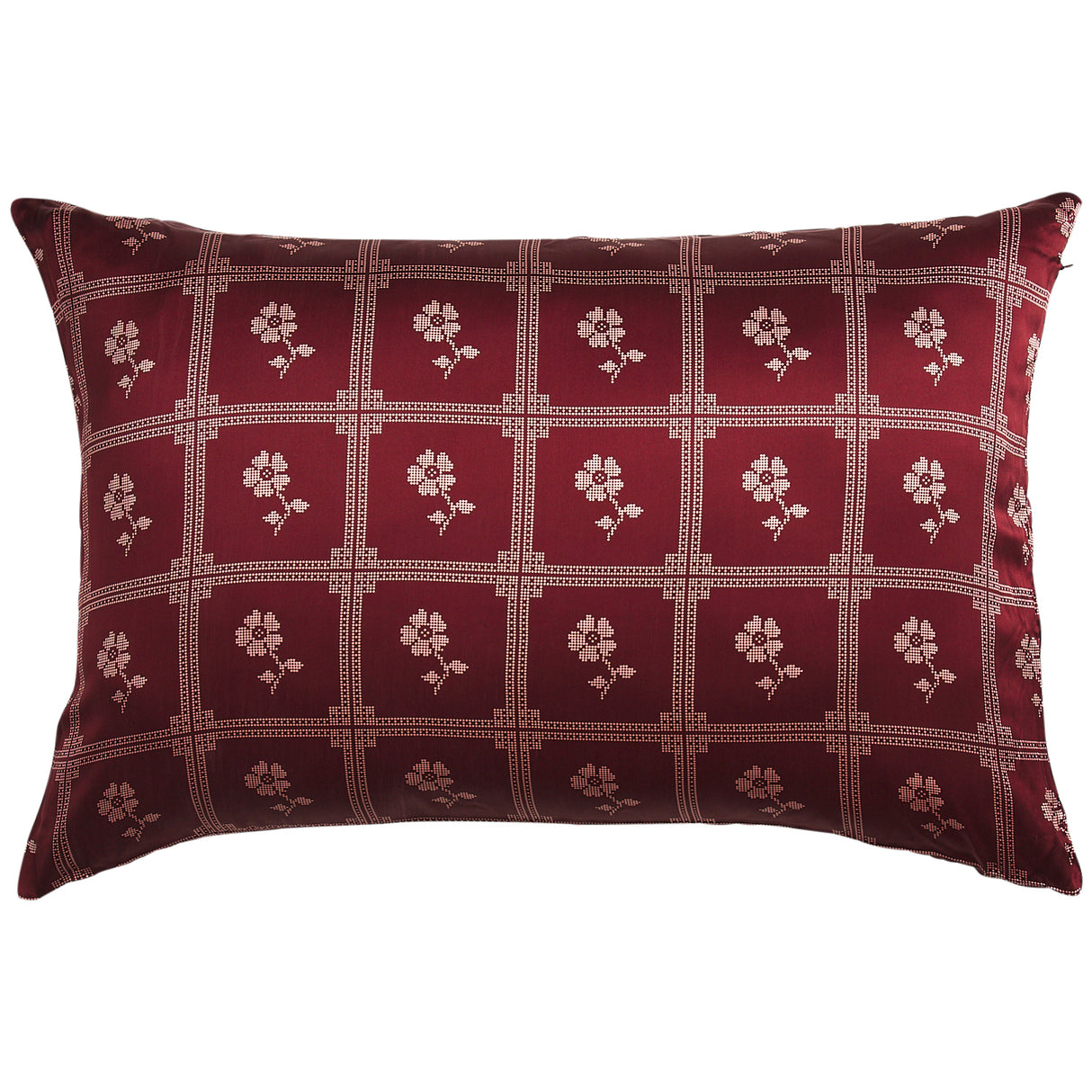Bonny Silk Pillowcase - Burnt Cherry Standard