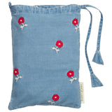 Anneliese Ruffle Pillowcase - Poppy Standard