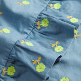 Anneliese Ruffle Pillowcase - Peridot Standard