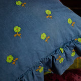 Anneliese Ruffle Pillowcase - Peridot Standard