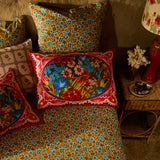 Ramona Silk Pillowcase - Poppy Standard