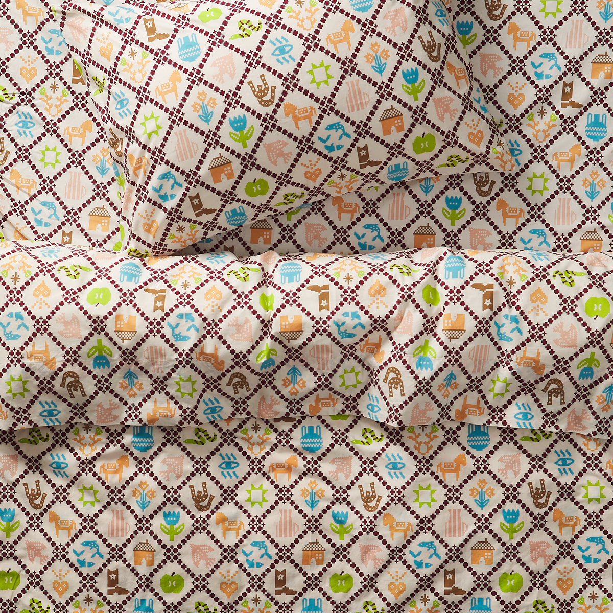 Elsie Cotton Pillowcase Set